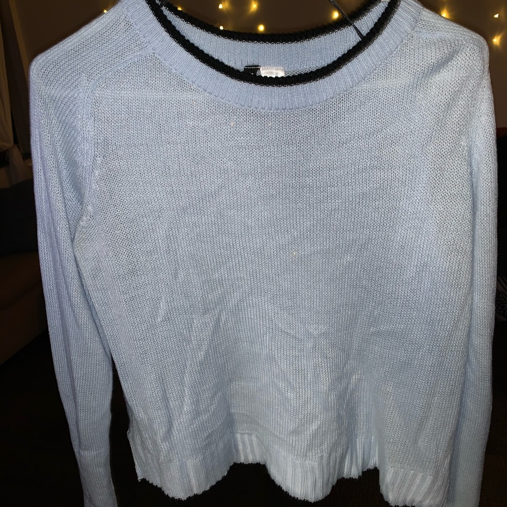 Blue sweater
